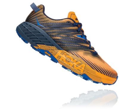 Hoka One One Speedgoat 4 - Tenis Corrida Largos Homem Pretas | PT-lNTY3Cz